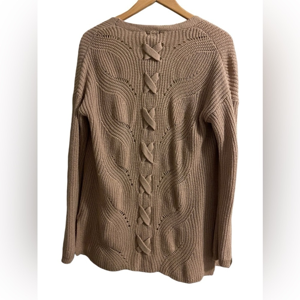 Ardene Knit Cardigan with Braided Detail - Picture 2 of 3